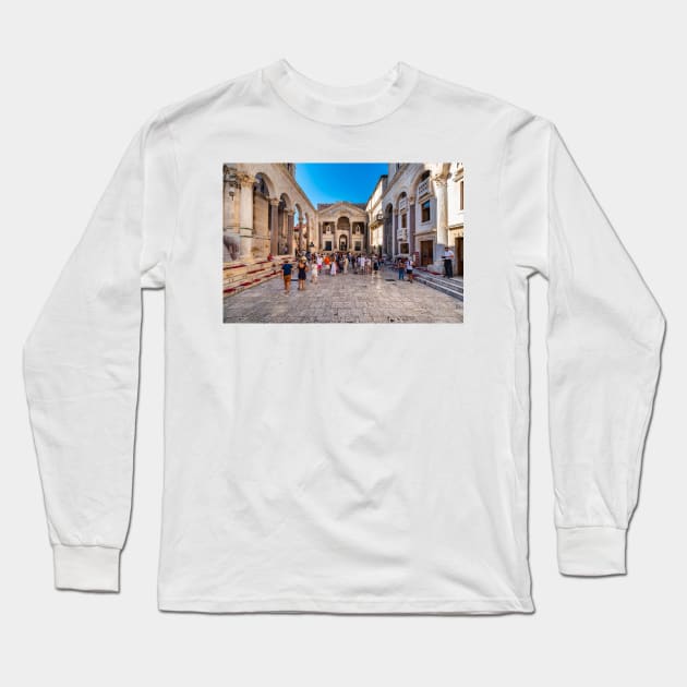 Split Long Sleeve T-Shirt by ivancoric